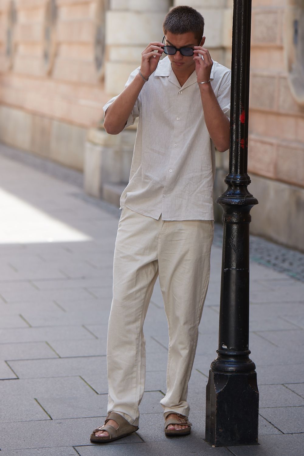 Hørbukser Beige | Skagen-clothing.dk